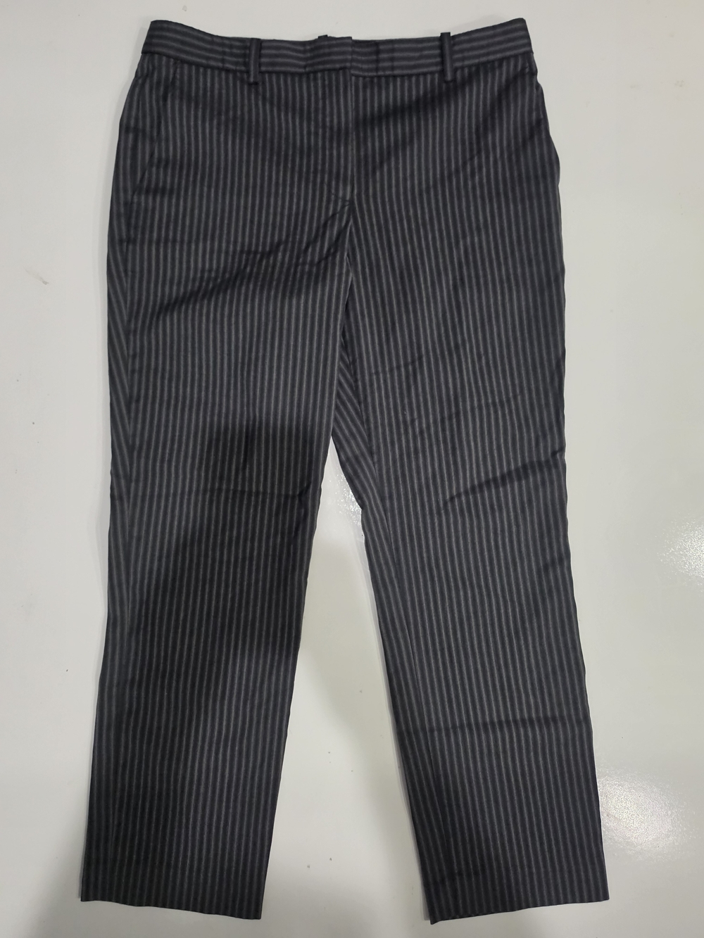Nwot Women's Theory Pinstripe Wool Career Pants Size 4